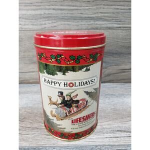 Life Savers Holiday Keepsake Collector Tin 1989 Limited Edition Empty